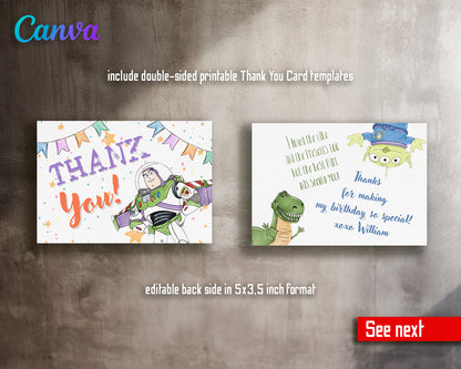 Toy Story customizable invite template | instant download | Share or Print | HO302