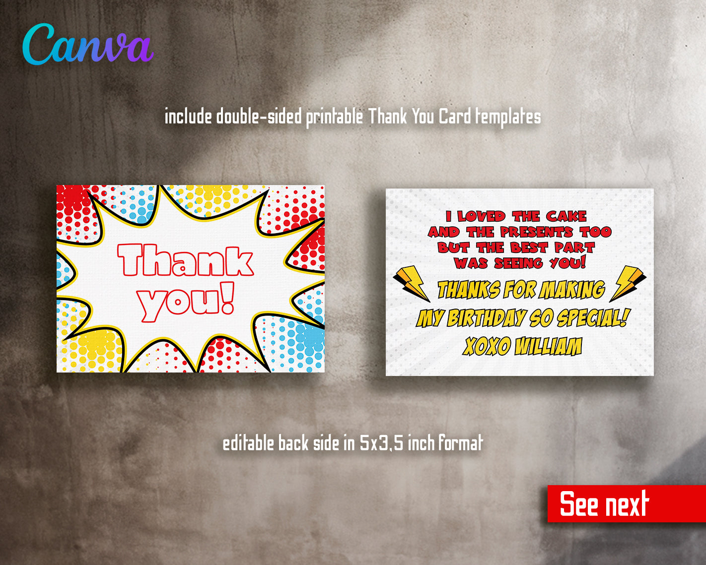 Spidey Friends, Spiderman customizable invite template | instant download | Share or Print | OL174