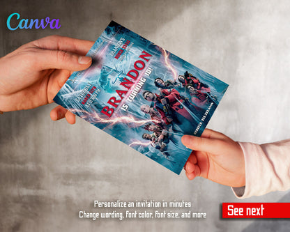 Ghostbusters  customizable invitation template | Share or Print |  | JA761