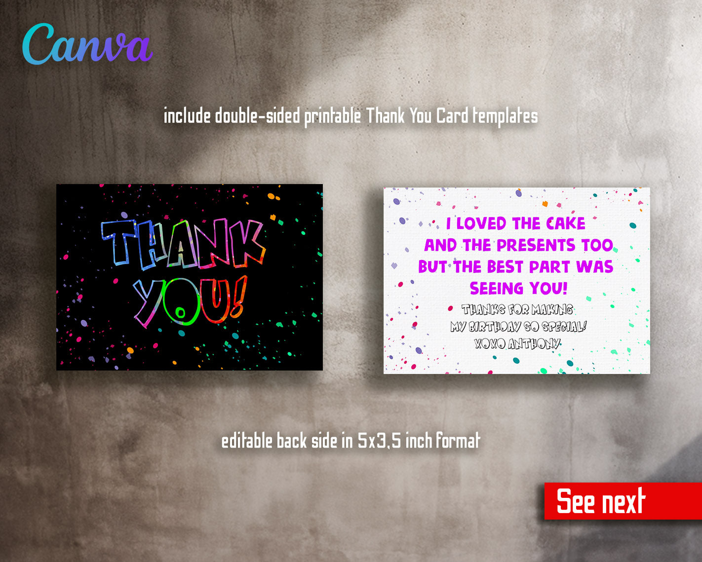 Play Party Gamer customizable invitation template | Share or Print |  | QH417