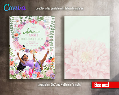 Encanto Mirabel customizable invitation template | Share or Print | girl | OB229