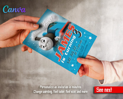 Thomas Train & Friends  customizable invitation template | Share or Print |  | OB313