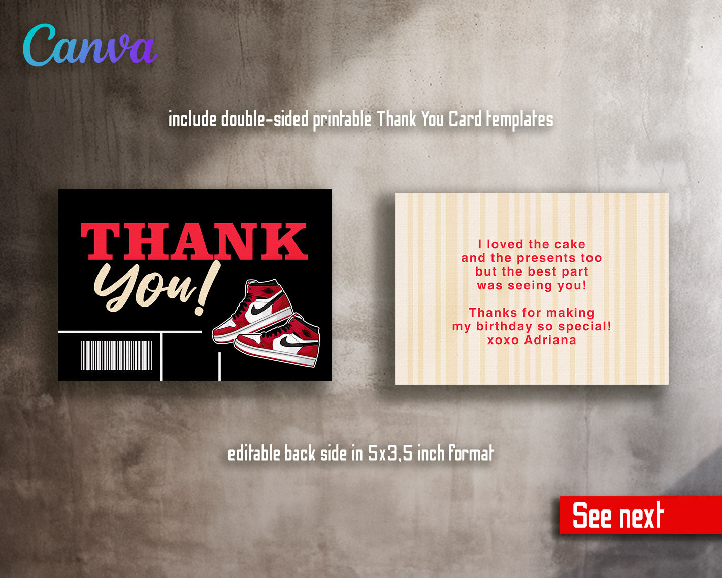 Sneaker Ball Air Jordan Nike customizable invitation template | Share or Print |  | TQ465